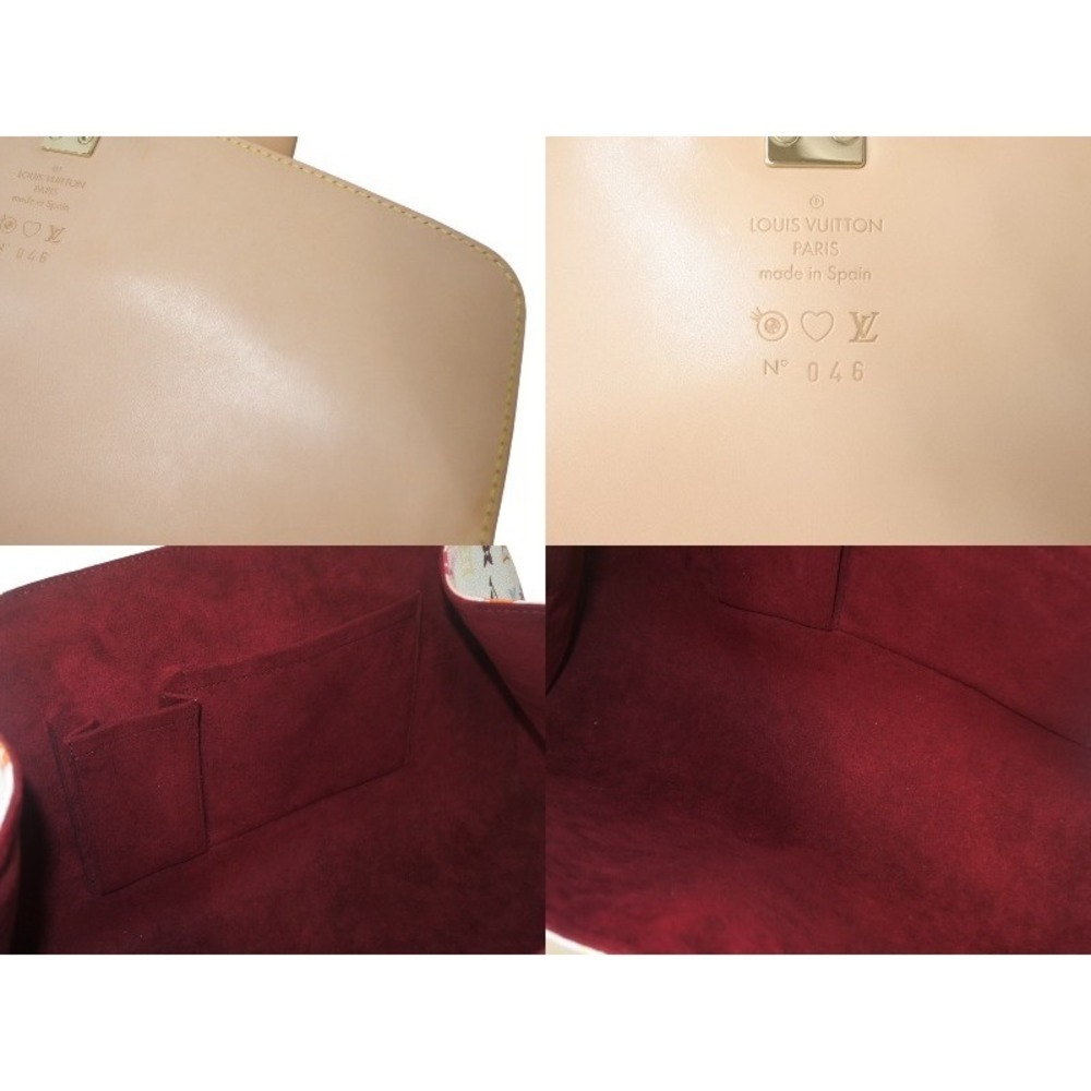 Louis Vuitton EYE Multicolore LOVE Handbag Retro MONOGRAM Sac - Picture 9 of 9